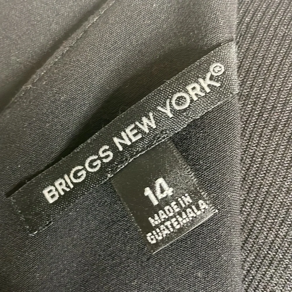 Little Black BRIGGS NEW YORK Sleeveless Dress, size 14